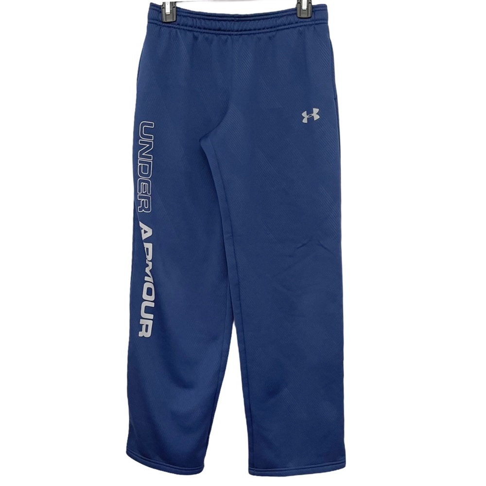 Under Armour Cold Gear Youth Blue Track Pants